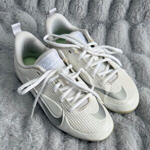Nike lacrosse cleats White size 1